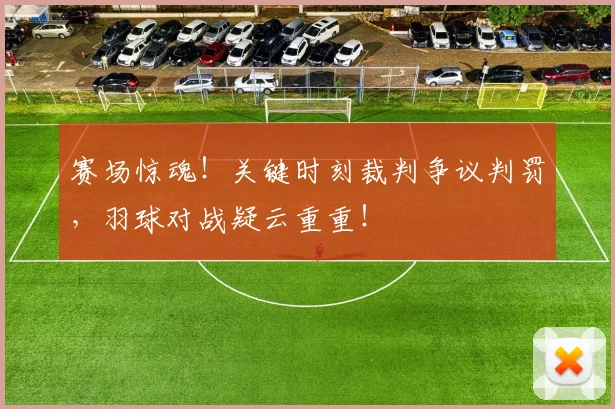 赛场惊魂!关键时刻裁判争议判罚,羽球对战疑云重重!